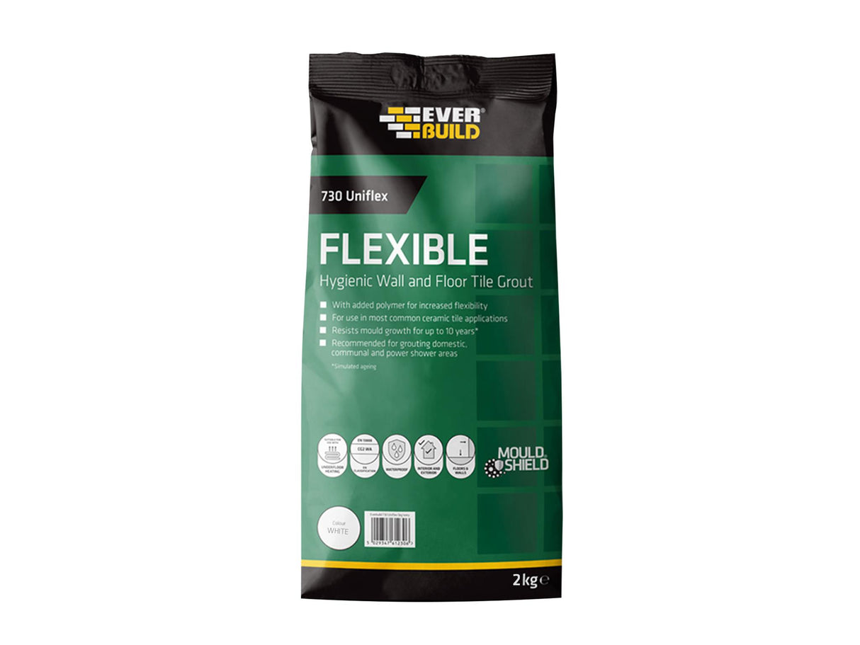 Everbuild Sika 730 Uniflex Hygienic Tile Grout
