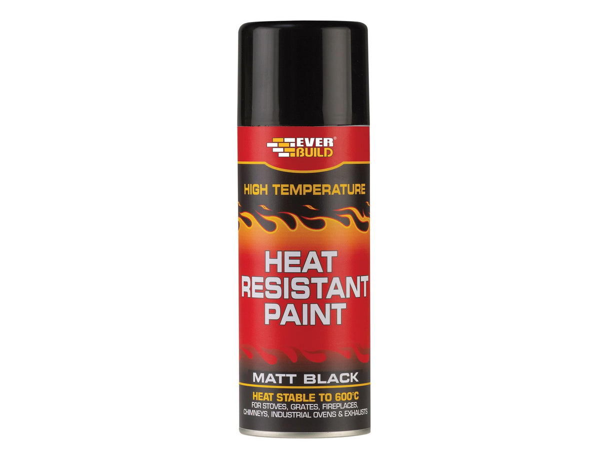 Everbuild Sika Heat Resistant Paint Aerosol 400ml