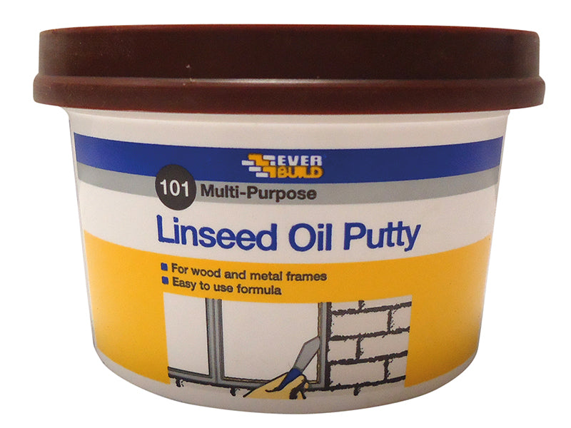 Everbuild Sika 101 Multi-Purpose Linseed Oil Putty