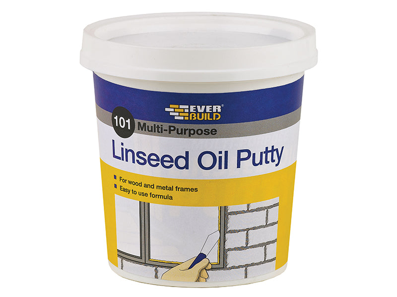 Everbuild Sika 101 Multi-Purpose Linseed Oil Putty
