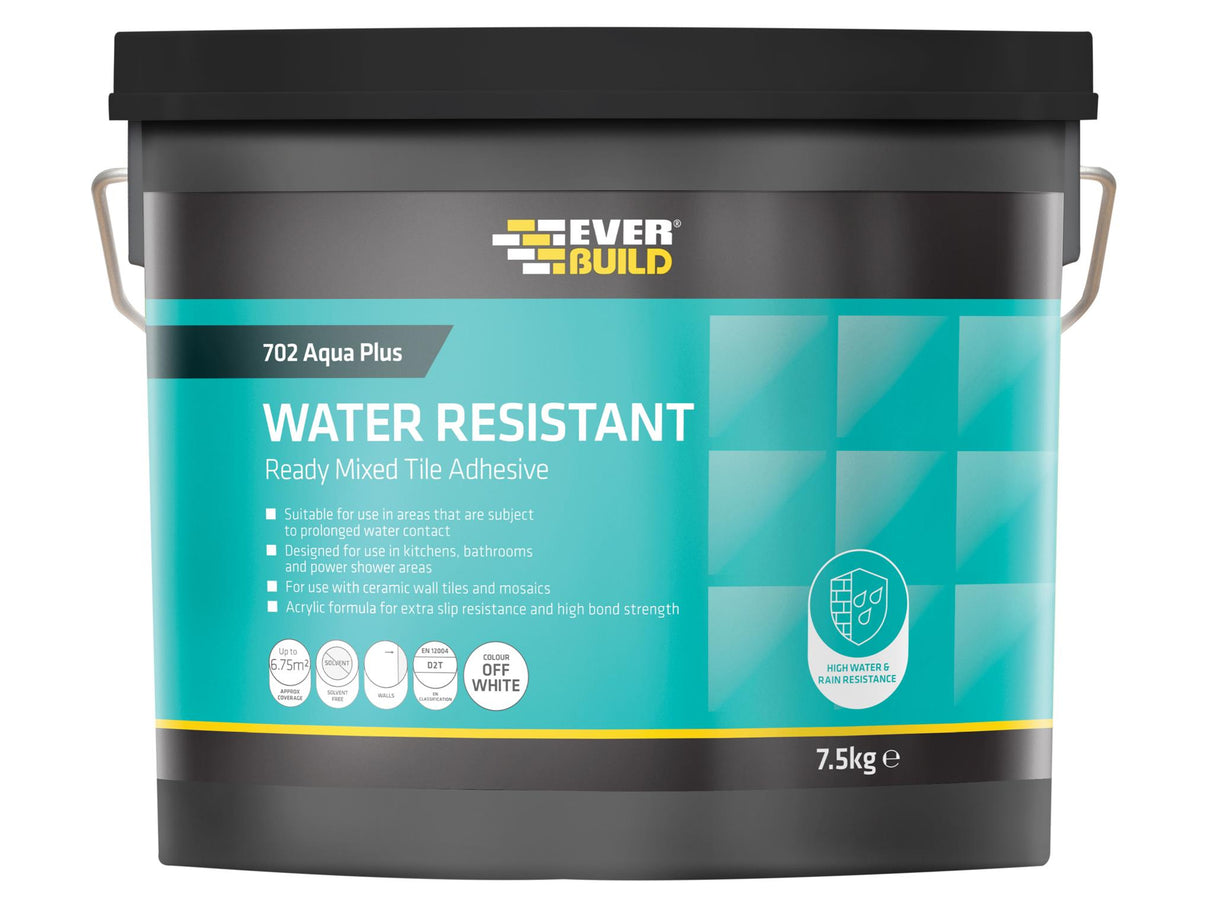 Everbuild Sika 702 Water Resistant Tile Adhesive