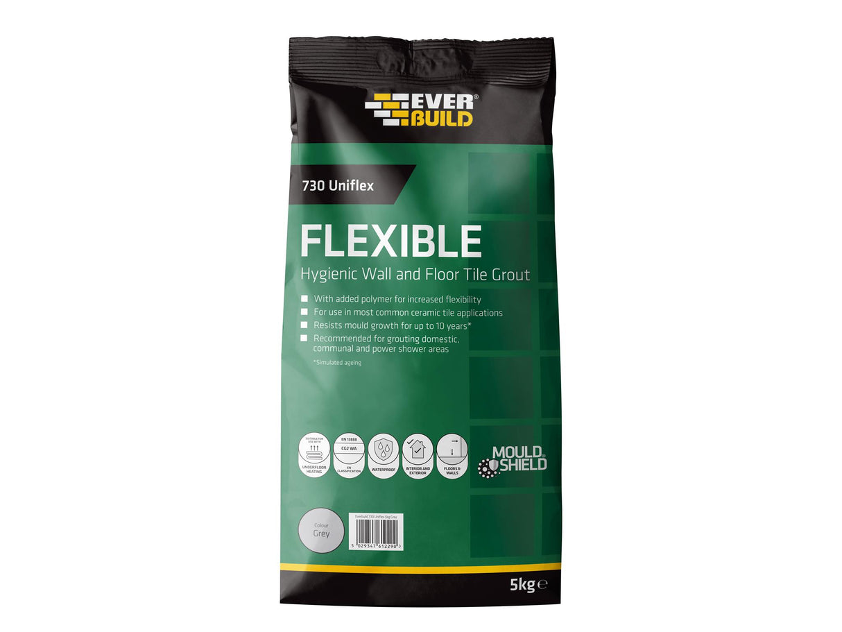 Everbuild Sika 730 Uniflex Hygienic Tile Grout