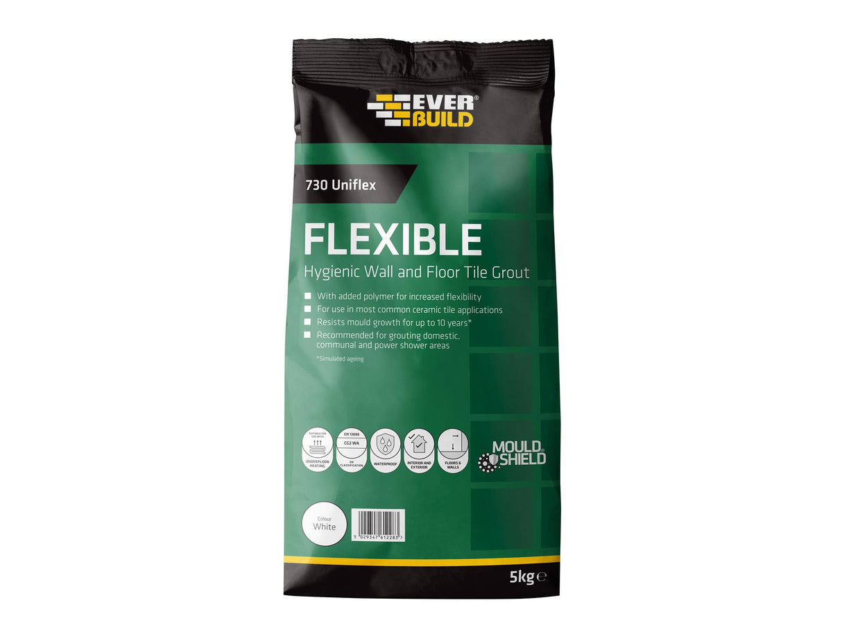 Everbuild Sika 730 Uniflex Hygienic Tile Grout
