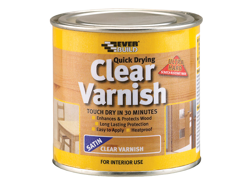 Everbuild Sika Quick Dry Wood Varnish