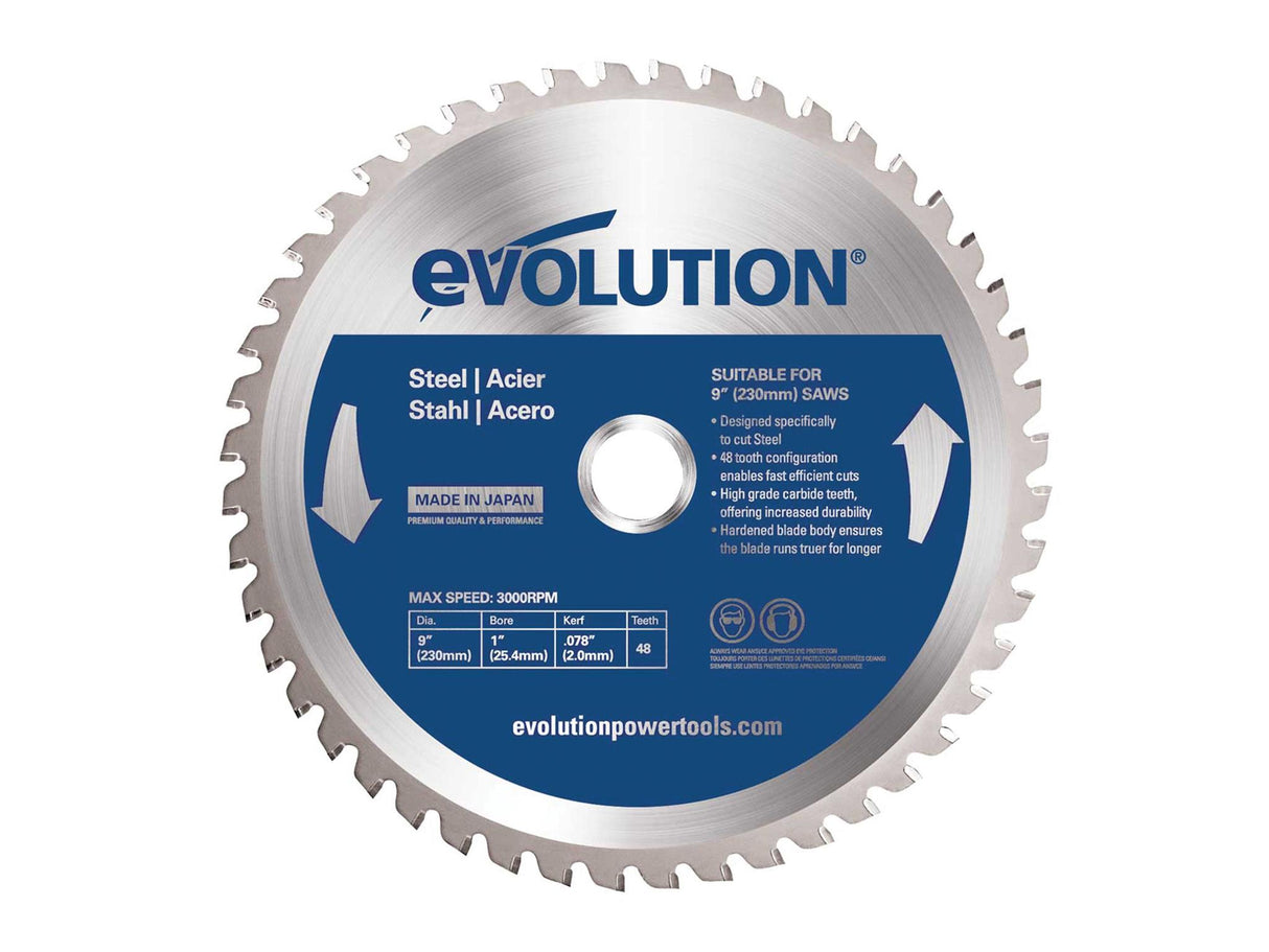 Evolution Mild Steel Cutting Circular Saw Blade