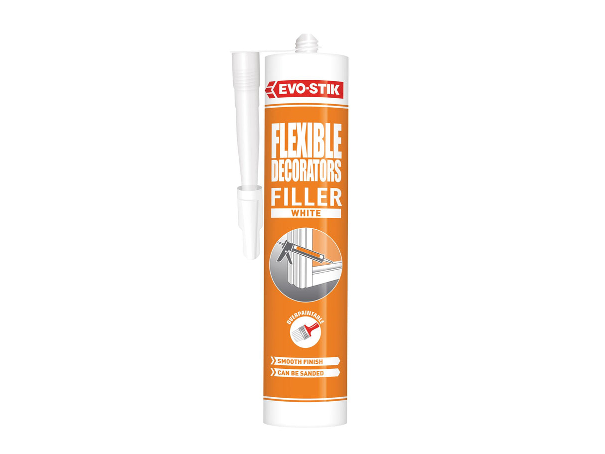 EVO-STIK Decorators Flexible Acrylic Filler White C20