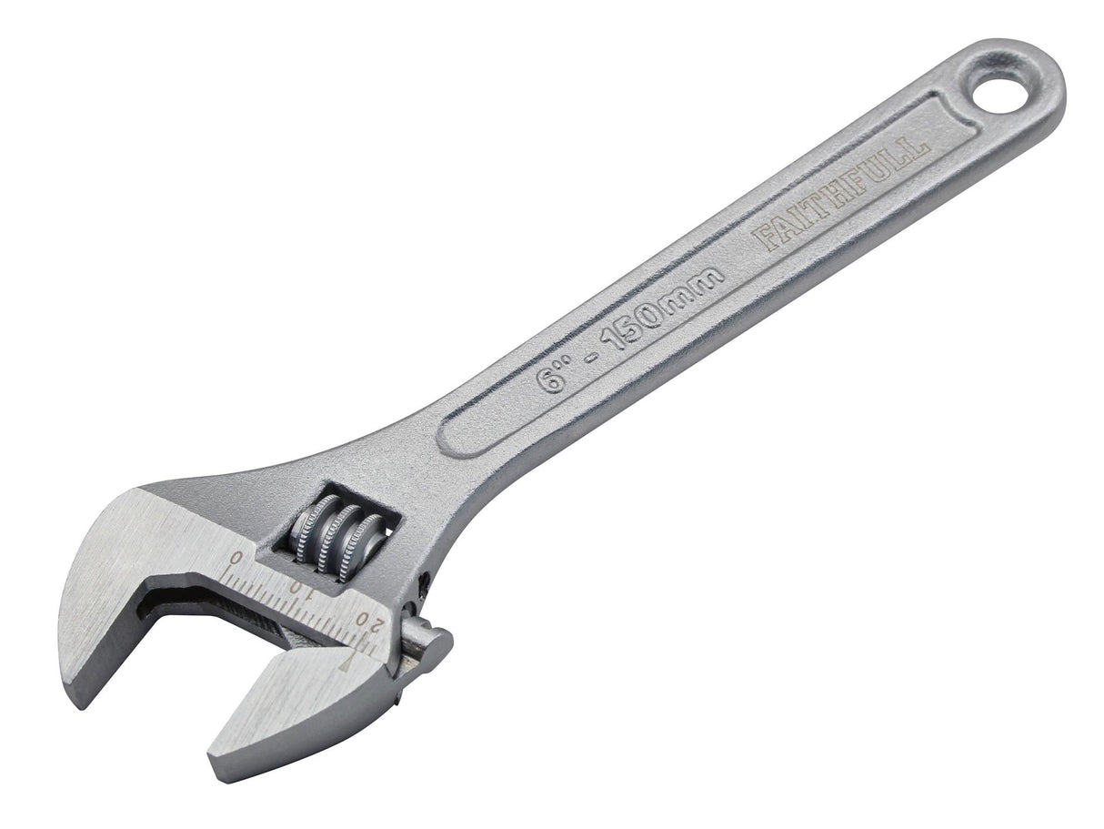 Faithfull Chrome Adjustable Spanner
