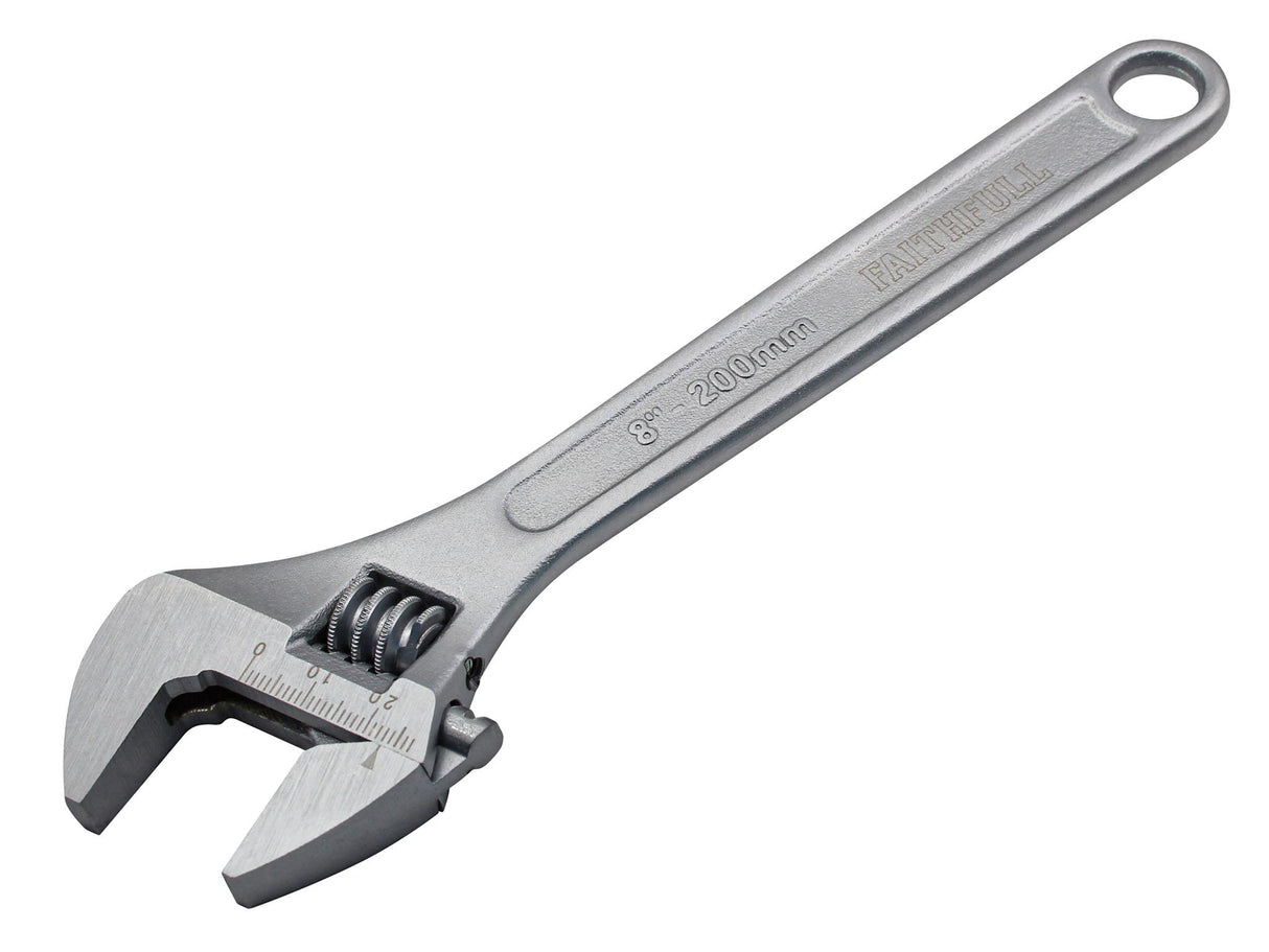 Faithfull Chrome Adjustable Spanner