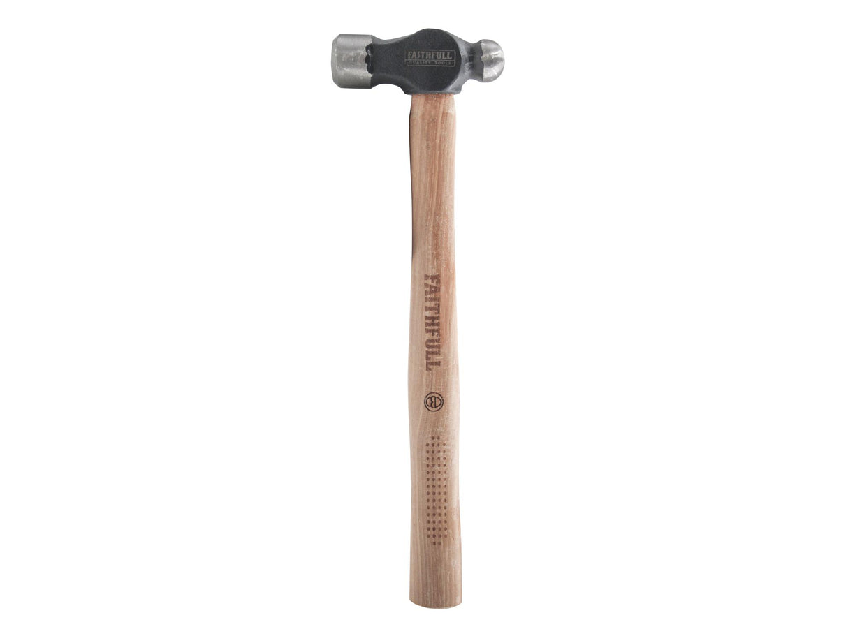 Faithfull Ball Pein Hammer, FSC Hickory Handle