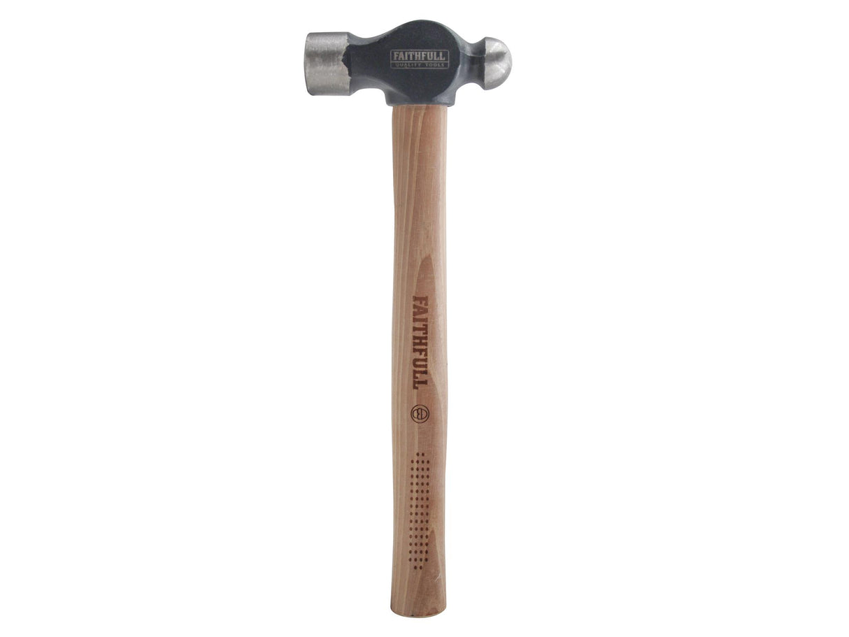 Faithfull Ball Pein Hammer, FSC Hickory Handle