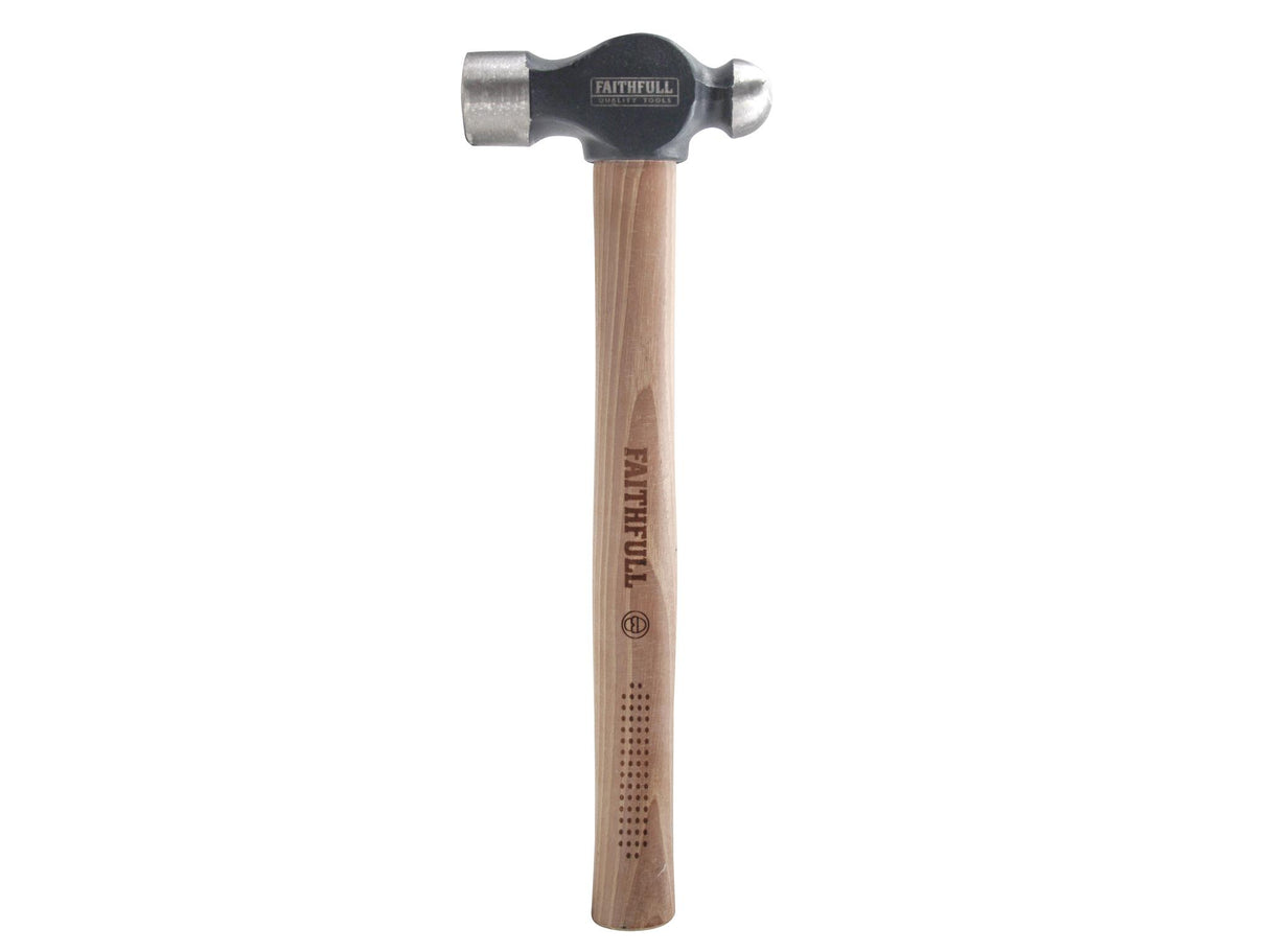Faithfull Ball Pein Hammer, FSC Hickory Handle