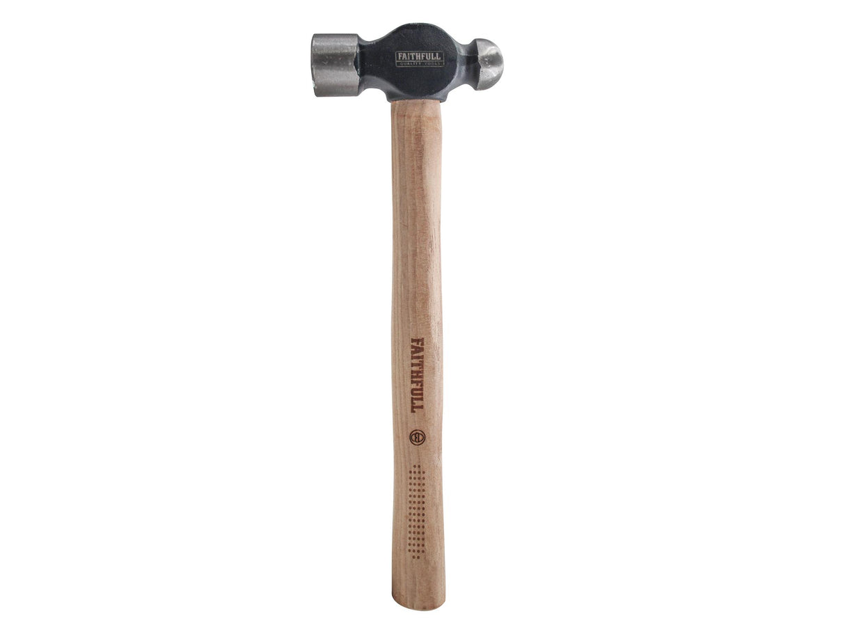 Faithfull Ball Pein Hammer, FSC Hickory Handle