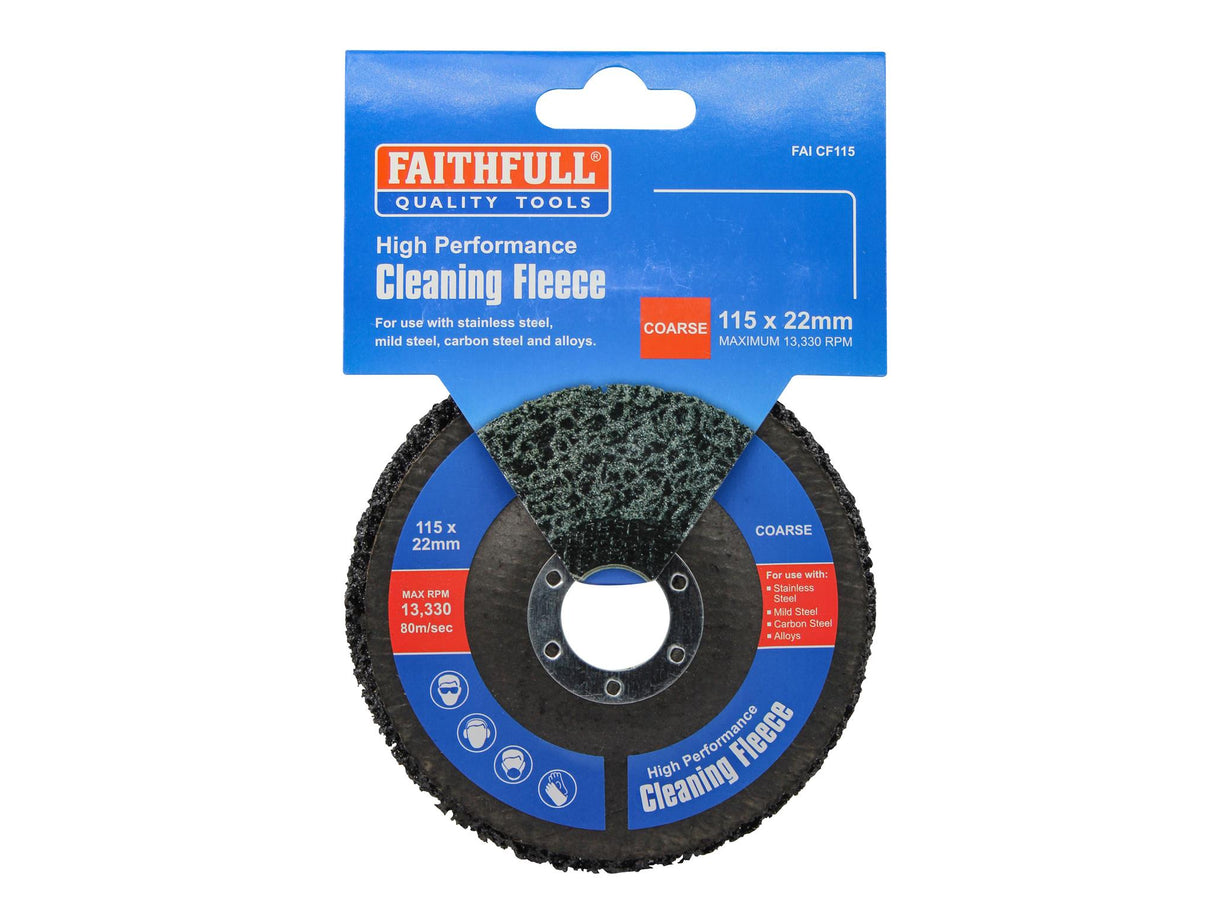 Faithfull Cleaning Fleece Discs