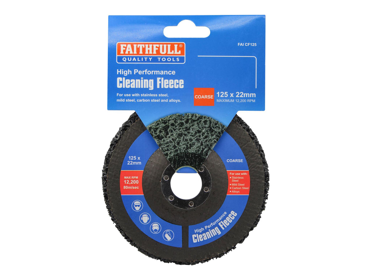 Faithfull Cleaning Fleece Discs