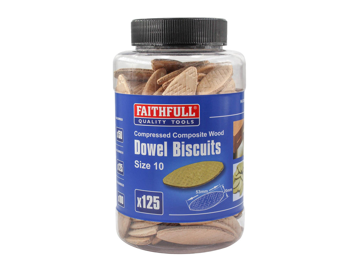 Faithfull Wood Dowel Biscuits