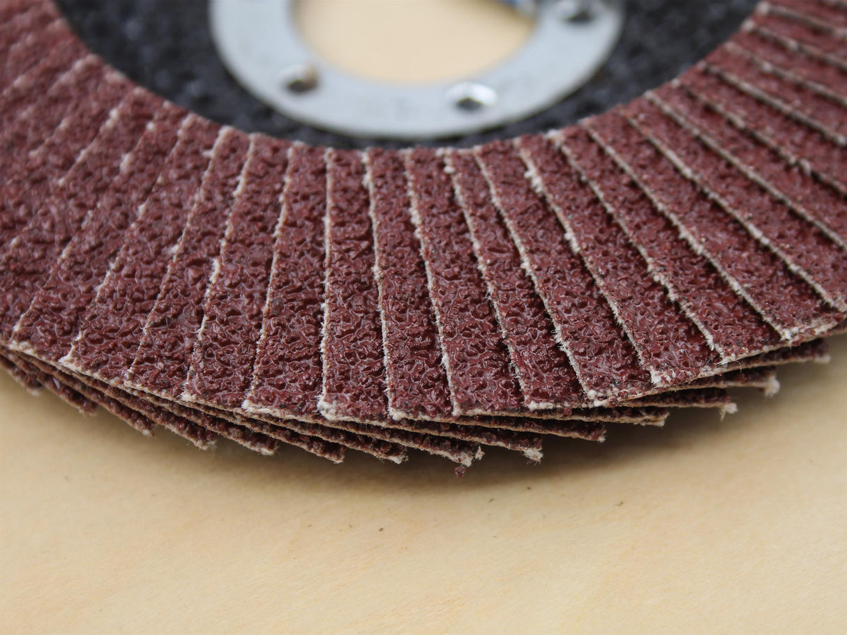 Faithfull Aluminium Oxide Flap Discs