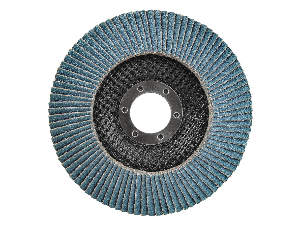 Faithfull Zirconia Abrasive Jumbo Flap Disc ZA40 125mm