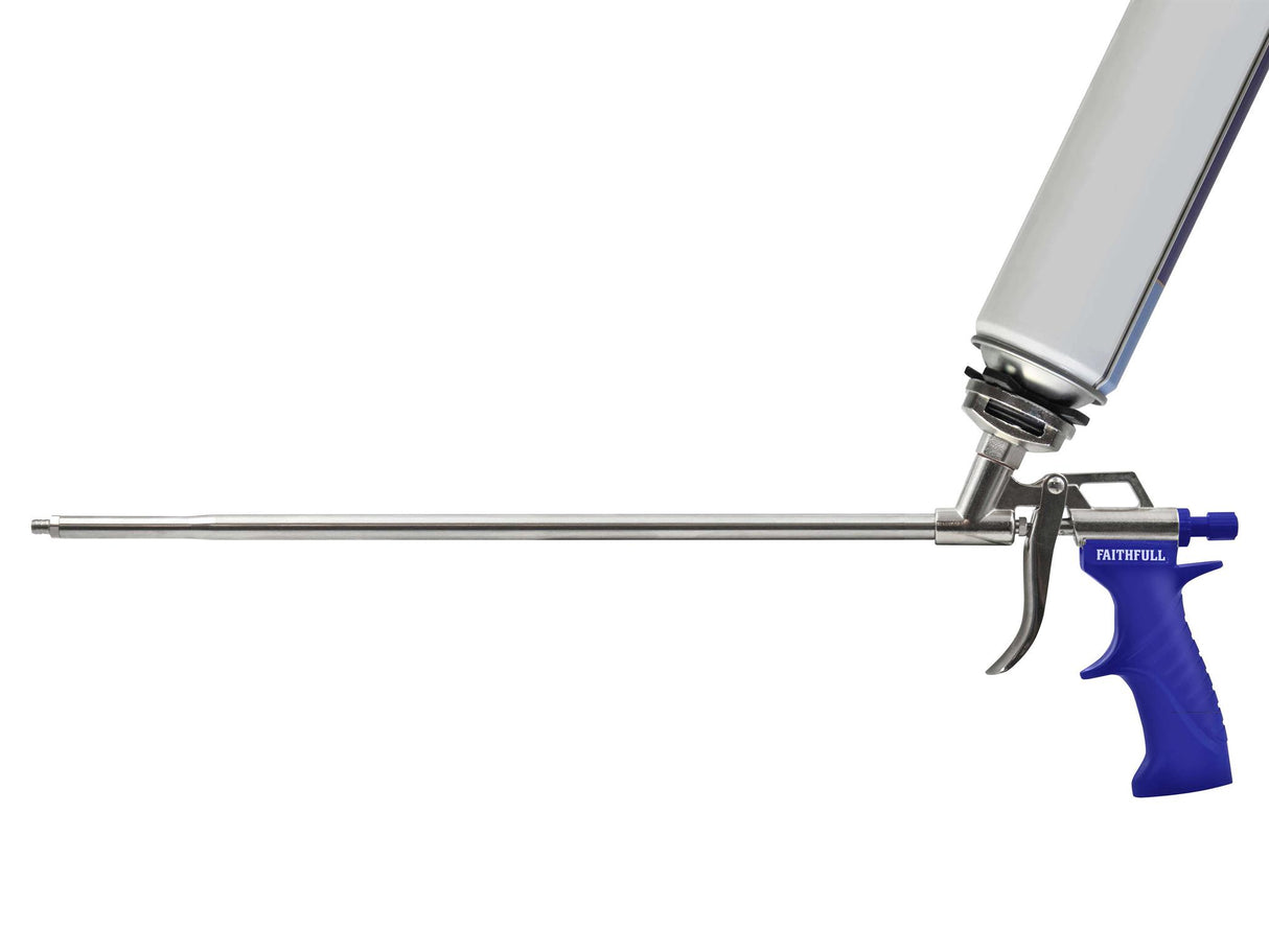 Faithfull Long Barrel Foam Spurt Gun