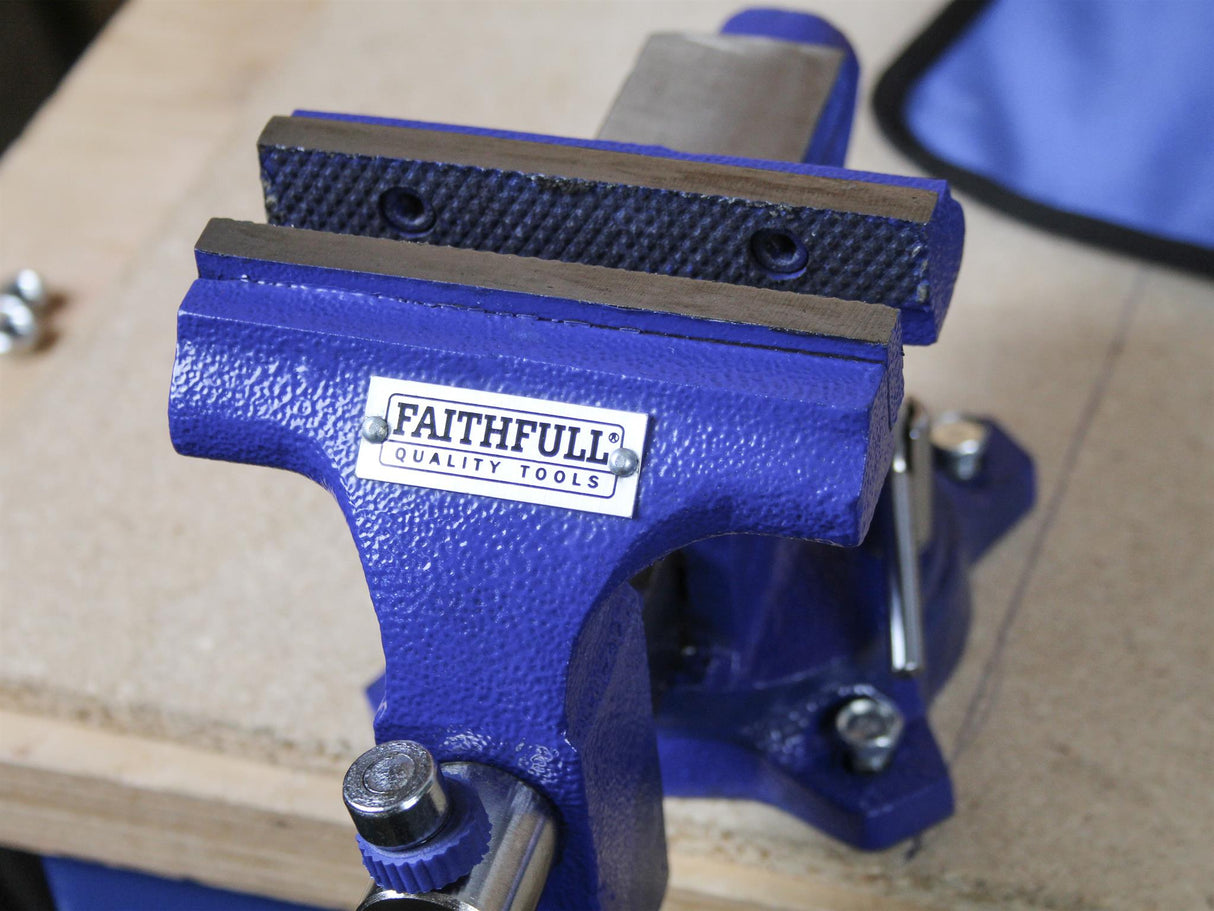 Faithfull Light-Duty Mechanics Vice 100mm (4in)
