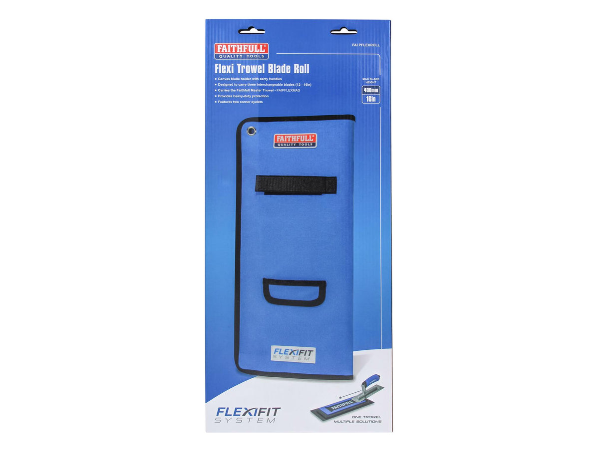 Faithfull Flexi Trowel Tool Roll