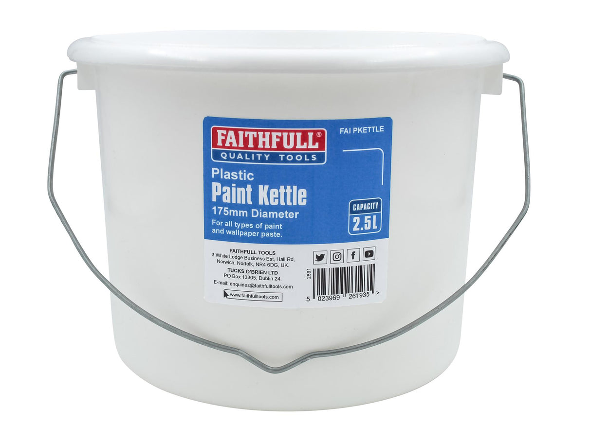 Faithfull Plastic Paint Kettle 2.5 litre