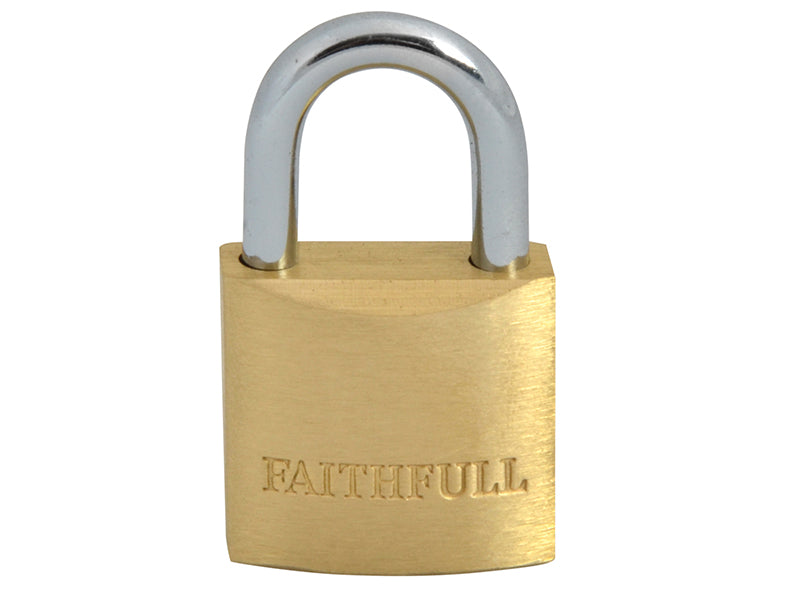 Faithfull Brass Padlock