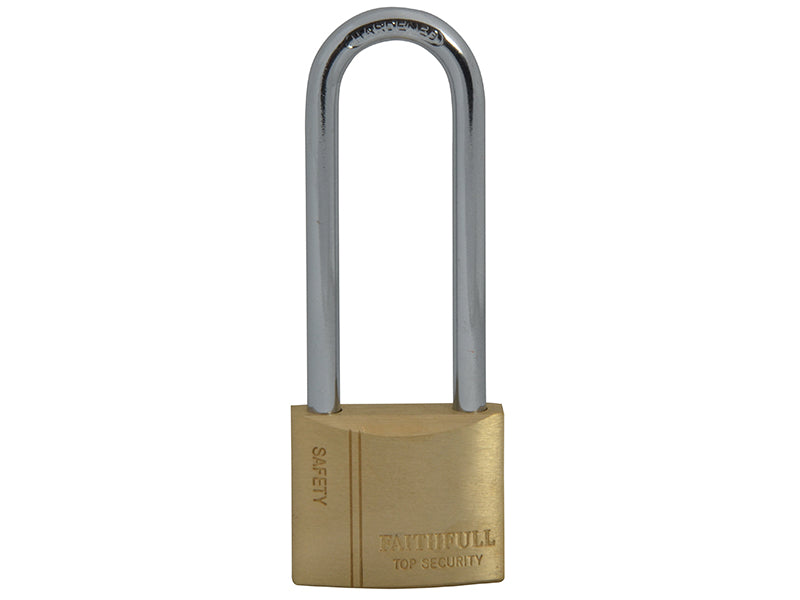Faithfull Brass Padlock