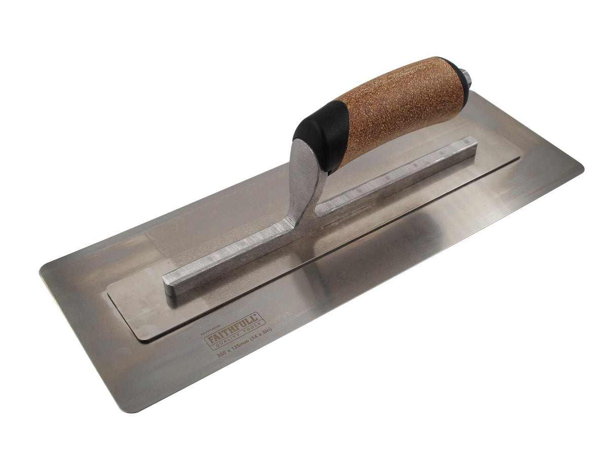 Faithfull Flex Finishing Trowel with Cork Handle