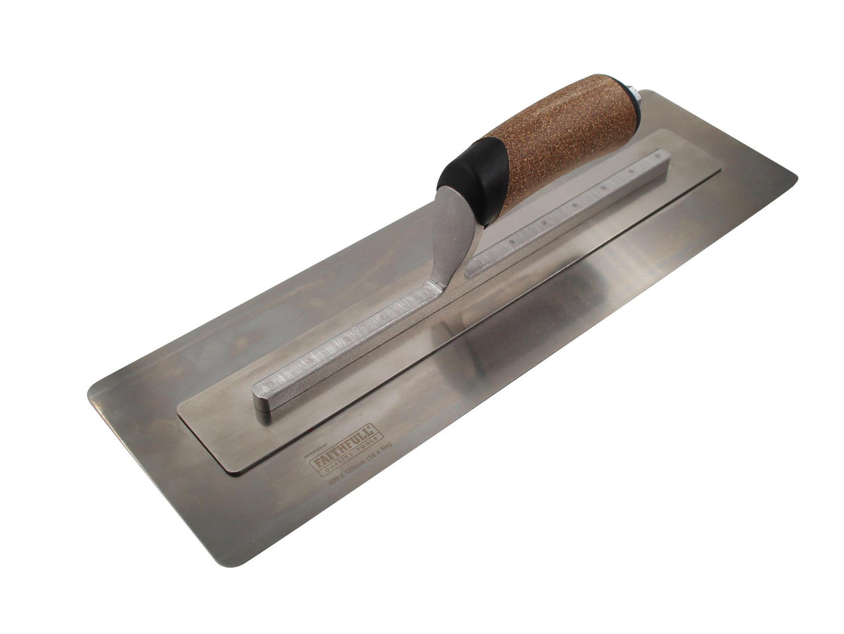 Faithfull Flex Finishing Trowel with Cork Handle