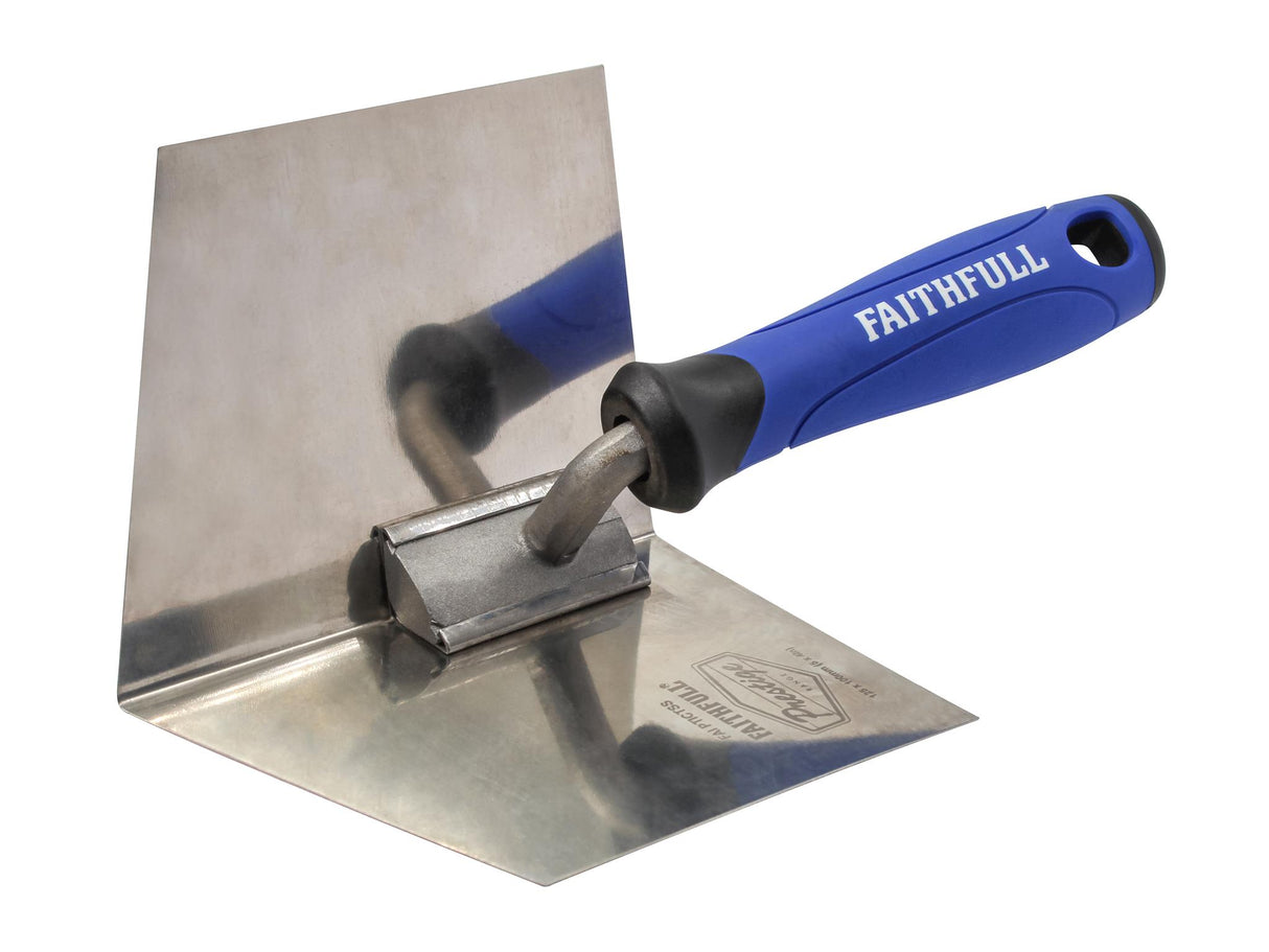 Faithfull Prestige Internal Corner Trowel 5 x 4in