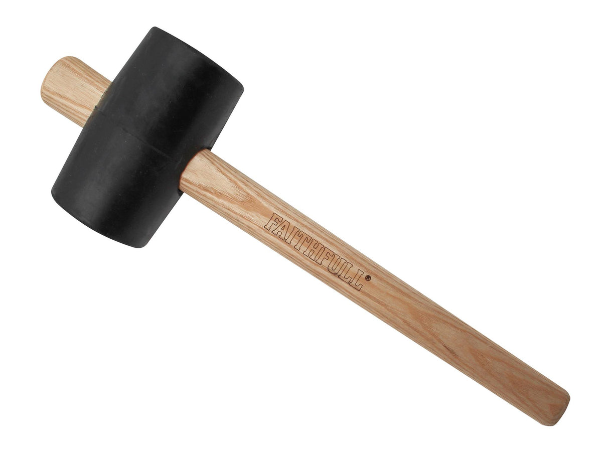 Faithfull FSC Black Rubber Mallet
