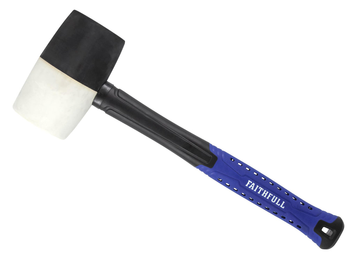 Faithfull Black & White Fibreglass Mallet