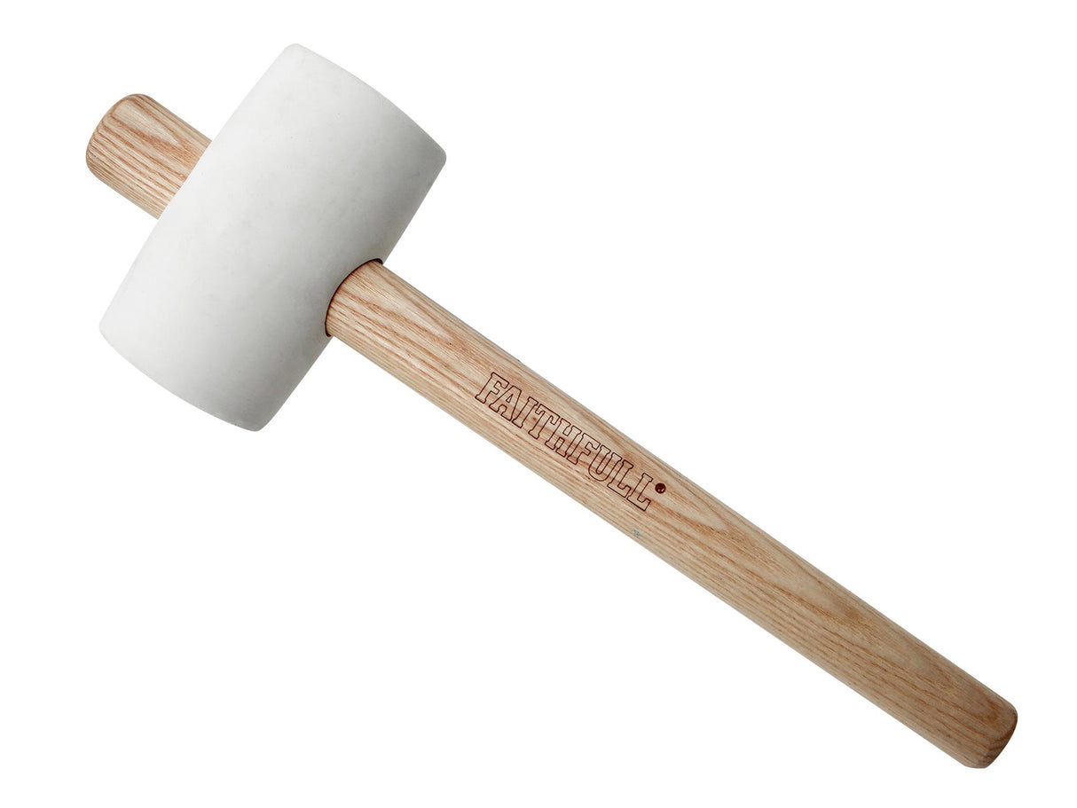 Faithfull FSC White Rubber Mallet