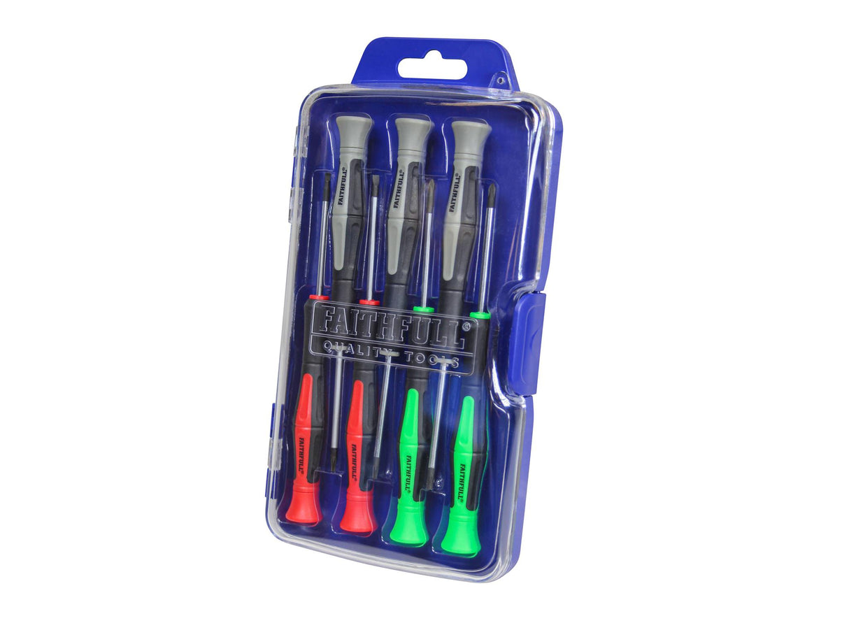 Faithfull Instrument Precision Screwdriver Set, 7 Piece