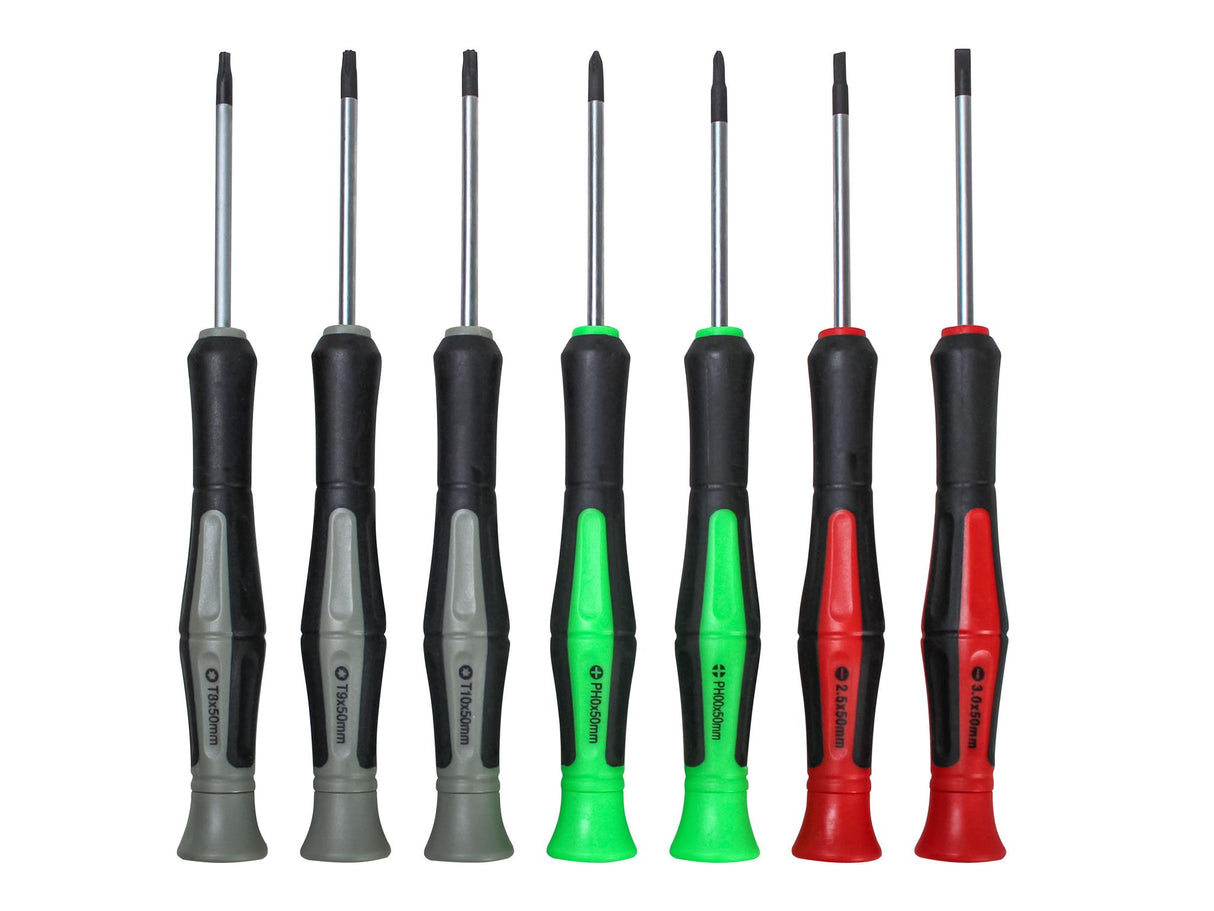 Faithfull Instrument Precision Screwdriver Set, 7 Piece