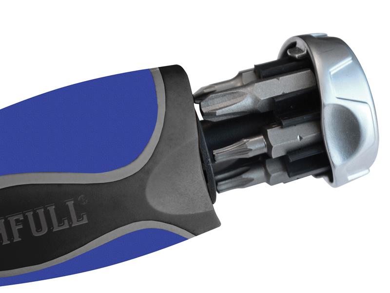 Faithfull Ratchet Screwdriver Set, 13 Piece