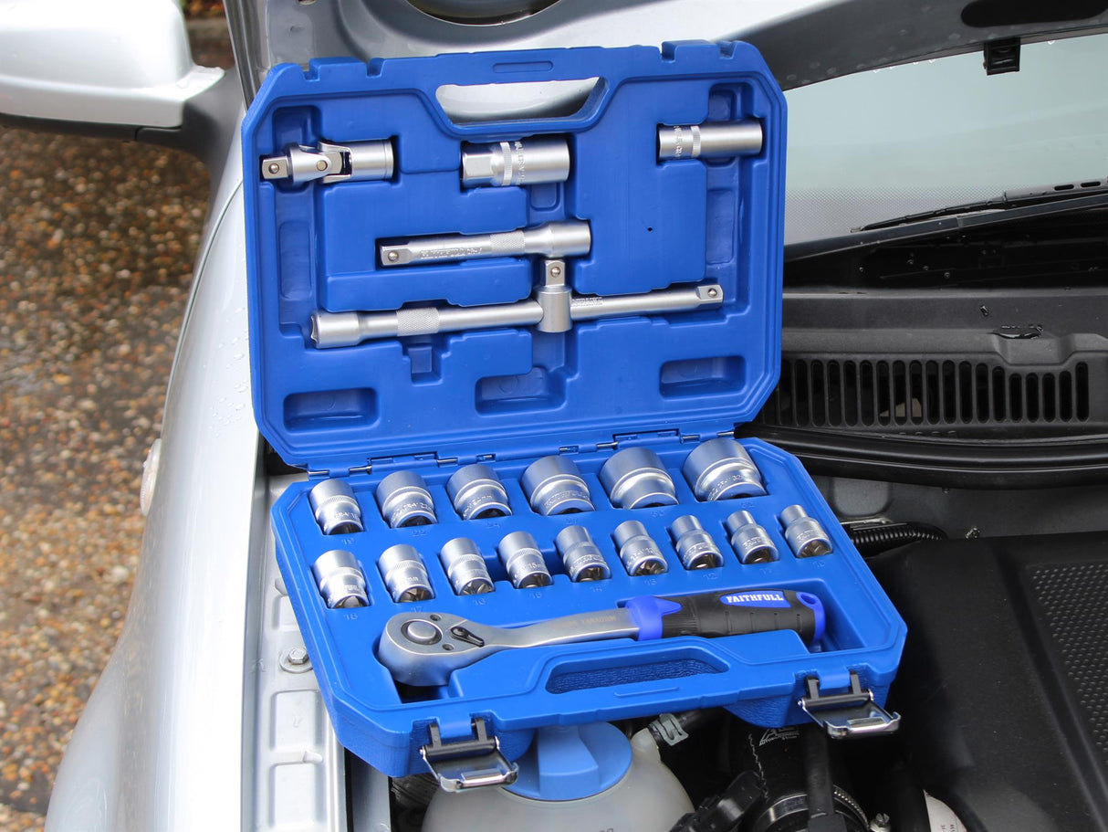Faithfull 1/2in Drive Socket Set