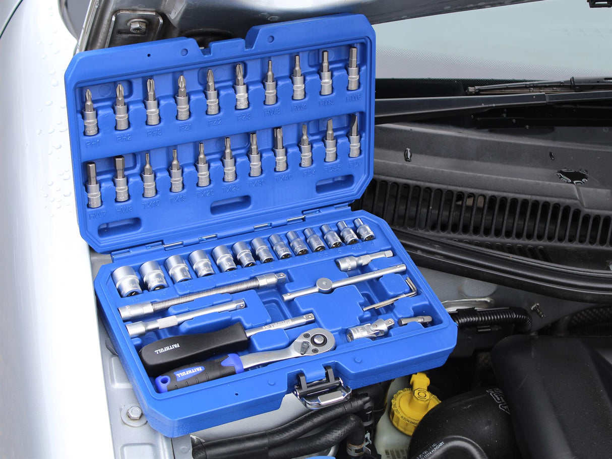 Faithfull 1/4in Drive Socket Set