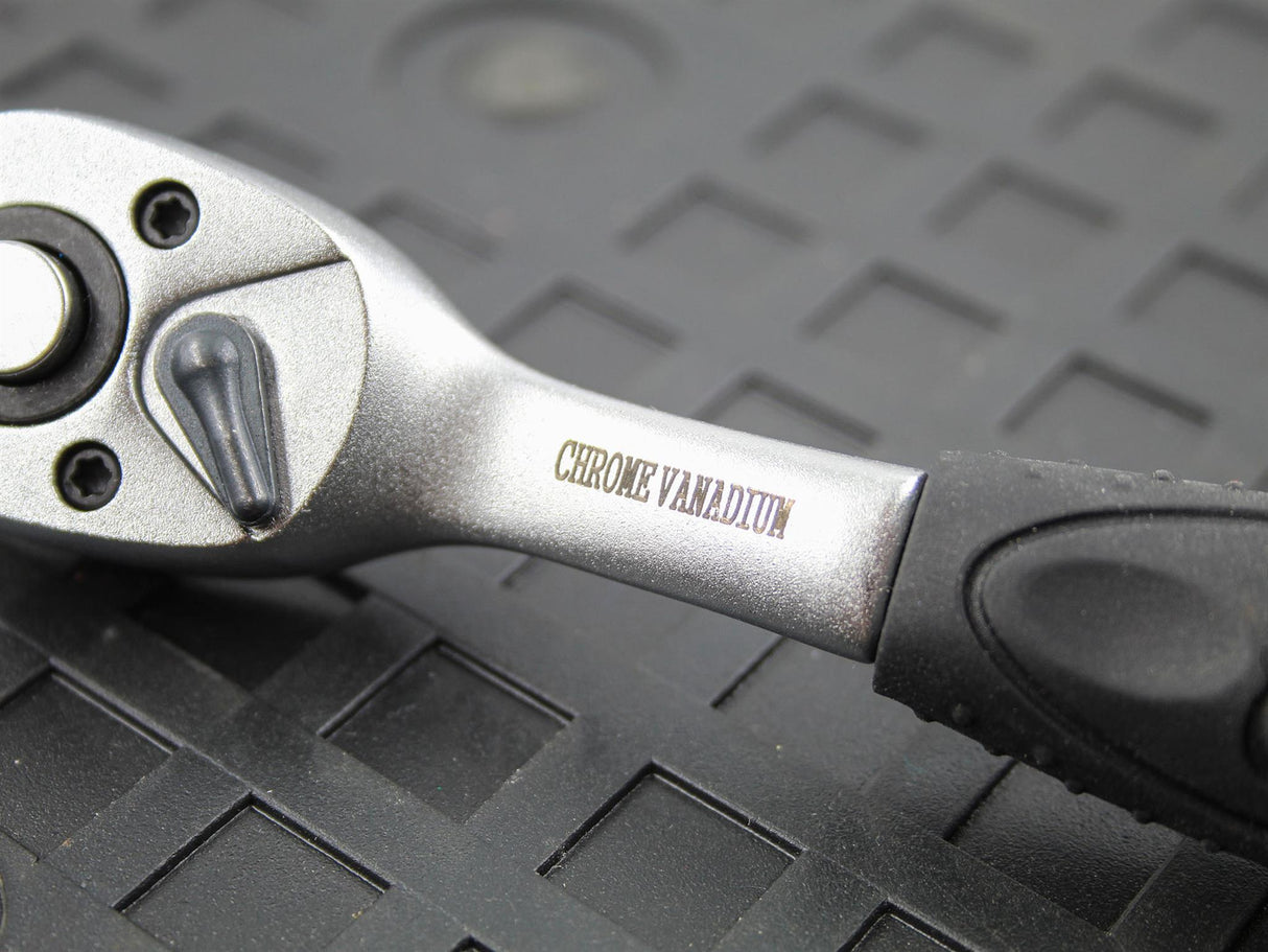 Faithfull 1/4in Drive Quick Release Ratchet Handle