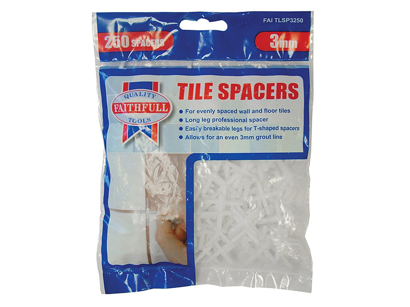 Faithfull Long Leg Tile Spacers