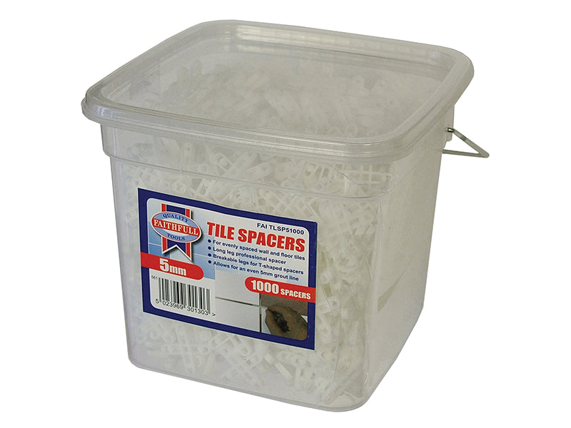 Faithfull Long Leg Tile Spacers