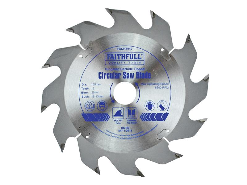 Faithfull Professional TCT Circular Saw Blade