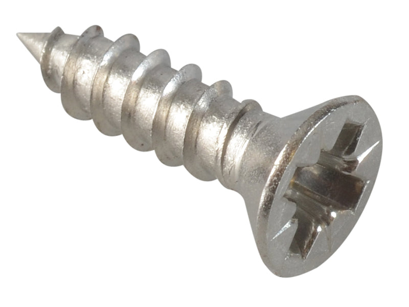 ForgeFix Self-Tapping Screws, Pozi, CSK, A2 Stainless Steel