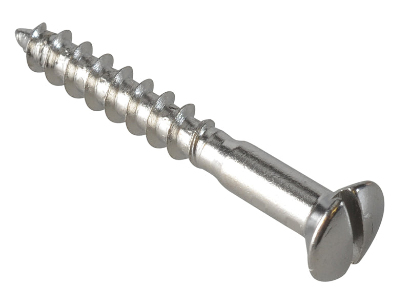 ForgeFix Multi-Purpose Screws,SL, Chrome Plated