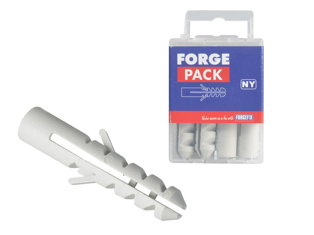 ForgeFix Expansion Wall Plugs, Nylon, Rimless
