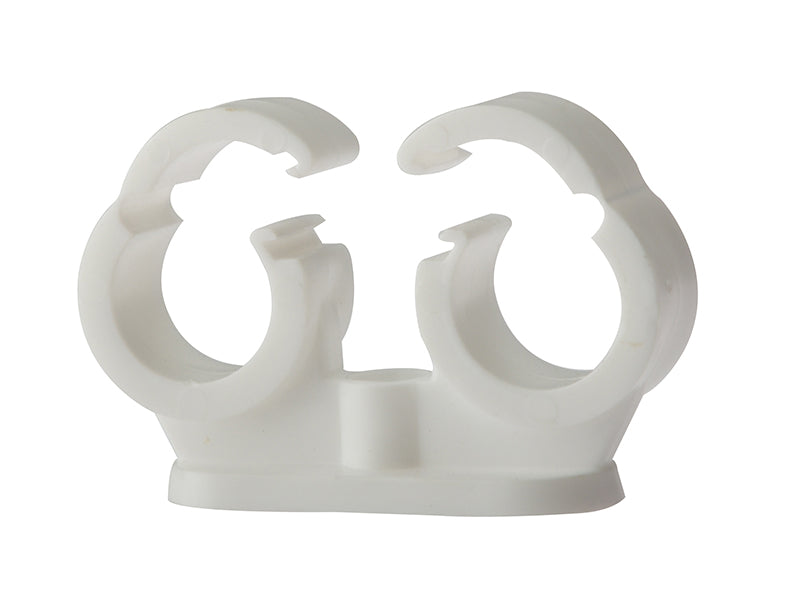 ForgeFix Pipe Clips, Double Cliplock