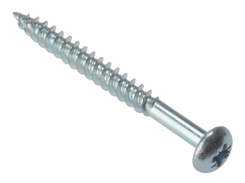 ForgeFix General Purpose Screws, Pozi, RH, ZP