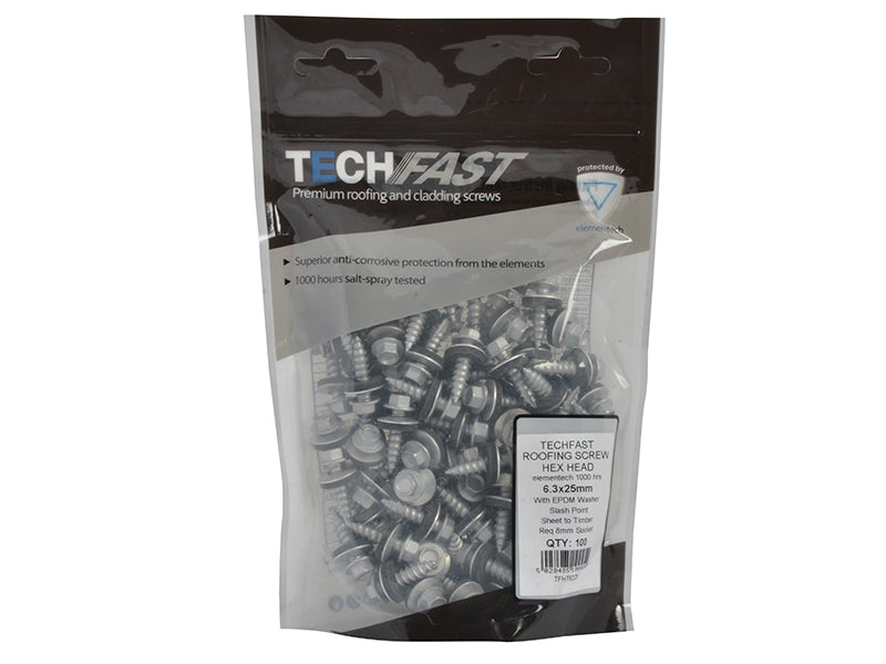 ForgeFix TechFast Sheet to Timber, Hex