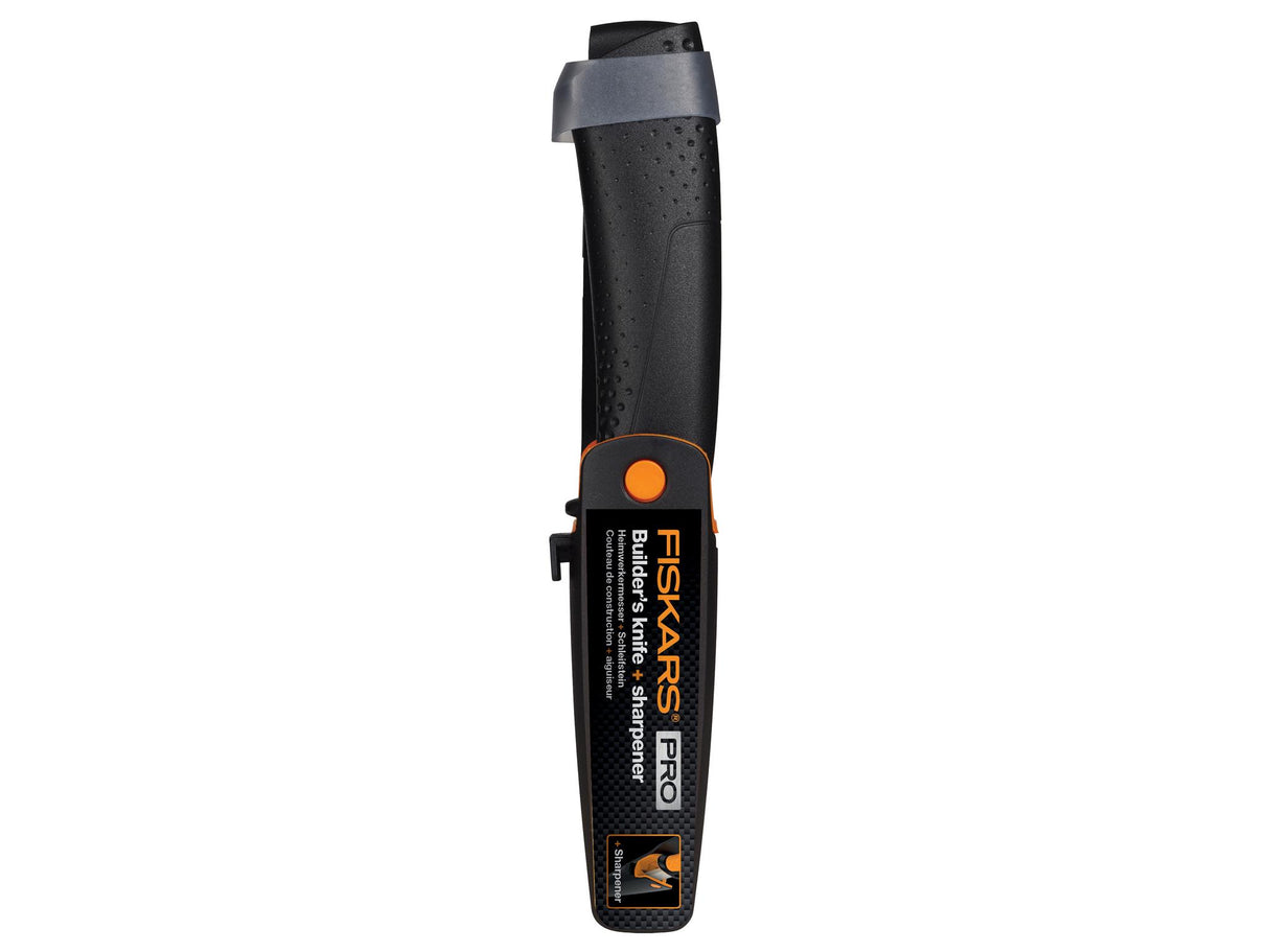 Fiskars Builder's Knife with Sharpener