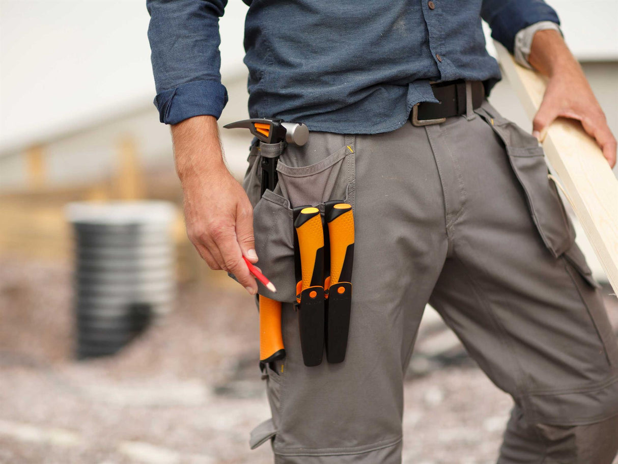 Fiskars Carpenter's Knife with Sharpener
